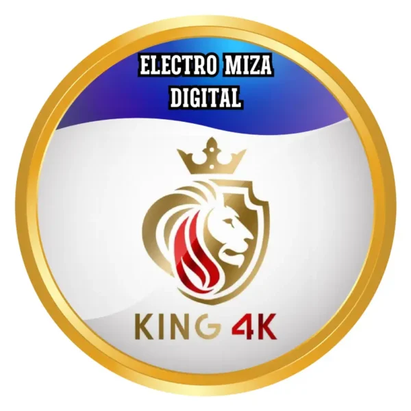 اشتراك KING 4K لمدة سنة